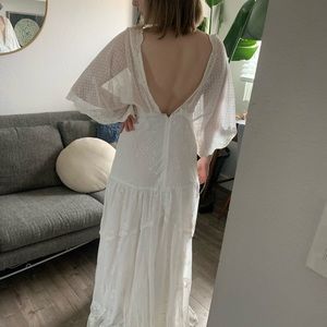 ASOS EDITION Jessica embroidered textured mesh wedding dress